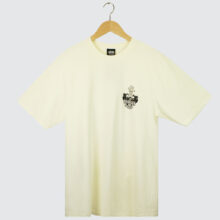 Stüssy Built To Last Pig. Dyed T-Shirt Natural