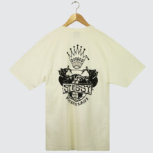 Stüssy Built To Last Pig. Dyed T-Shirt Natural