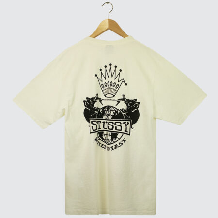 Stüssy Built To Last Pig. Dyed T-Shirt Natural Stüssy Built To Last Pig. Dyed T-Shirt Natural