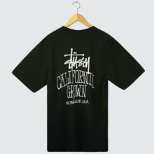 Stüssy Cali Grown Pig. Dyed T-Shirt Faded Black