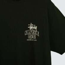 Stüssy Cali Grown Pig. Dyed T-Shirt Faded Black