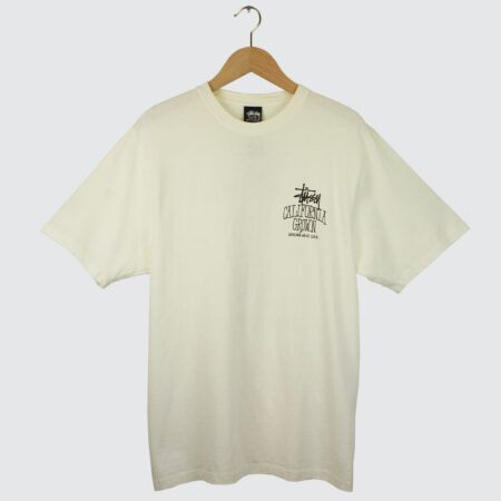 Stüssy Cali Grown Pig. Dyed T-Shirt Natural Stüssy Cali Grown Pig. Dyed T-Shirt Natural