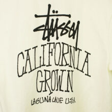 Stüssy Cali Grown Pig. Dyed T-Shirt Natural