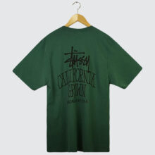 Stüssy Cali Grown Pig. Dyed T-Shirt Pine