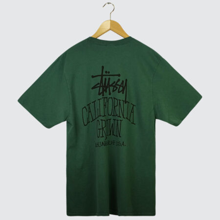 Stüssy Cali Grown Pig. Dyed T-Shirt Pine Stüssy Cali Grown Pig. Dyed T-Shirt Pine