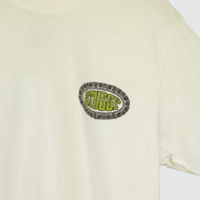 Stüssy Tile Oval Pig. Dyed T-Shirt Natural