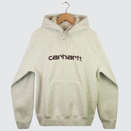 Carhartt WIP Hooded Sweat Ash Heather/ Cozy Purple Carhartt WIP Hooded Sweat Ash Heather/ Cozy Purple