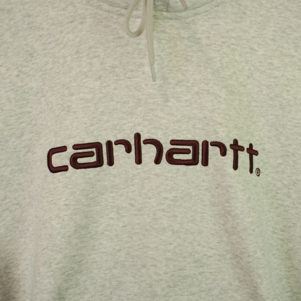 Carhartt WIP Hooded Sweat Ash Heather/ Cozy Purple Carhartt WIP Hooded Sweat Ash Heather/ Cozy Purple