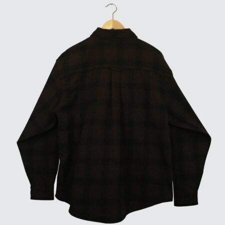 Carhartt WIP L/S Edmands Shirt Edmands Check Natural/Palisander