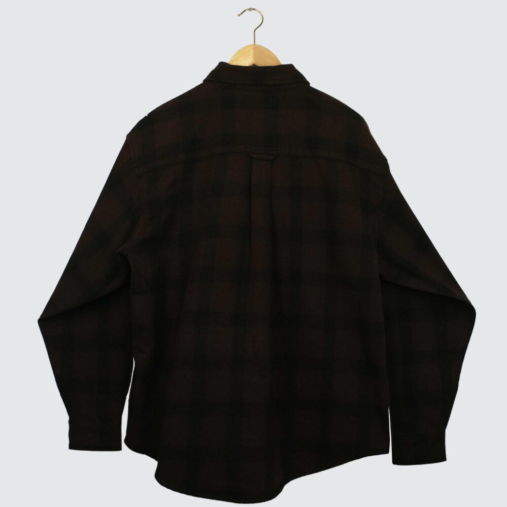 Carhartt WIP L/S Edmands Shirt Edmands Check Natural/Palisander