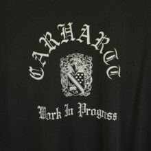 Carhartt WIP Coat Of Arms S/S T-Shirt Black Garment Dyed Carhartt WIP Coat Of Arms S/S T-Shirt Black Garment Dyed