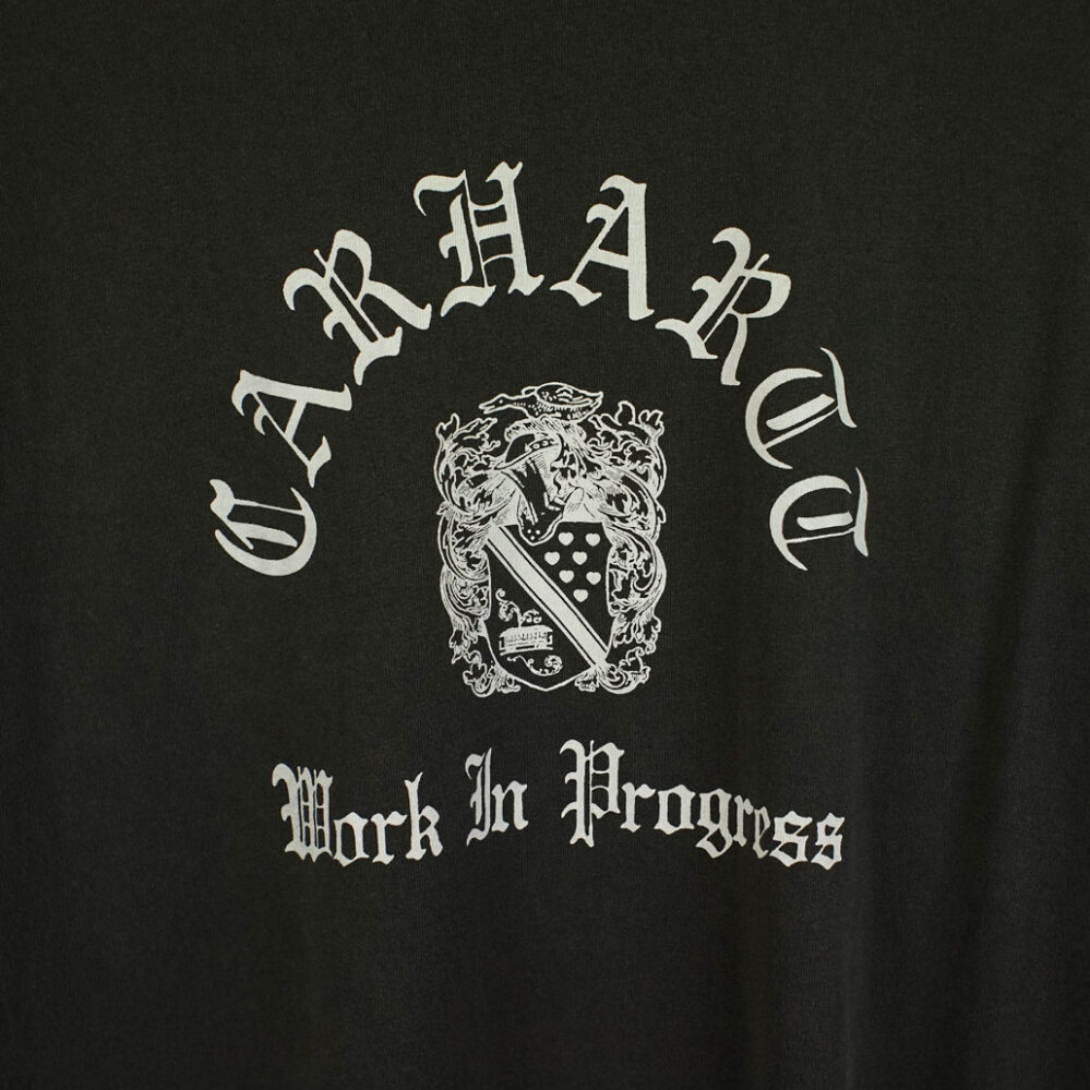 Carhartt WIP Coat Of Arms S/S T-Shirt Black Garment Dyed Carhartt WIP Coat Of Arms S/S T-Shirt Black Garment Dyed