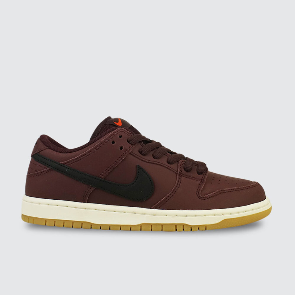 Nike SB Dunk Low Pro ISO Burgundy Crush/Black-Mystic Dates-Sail