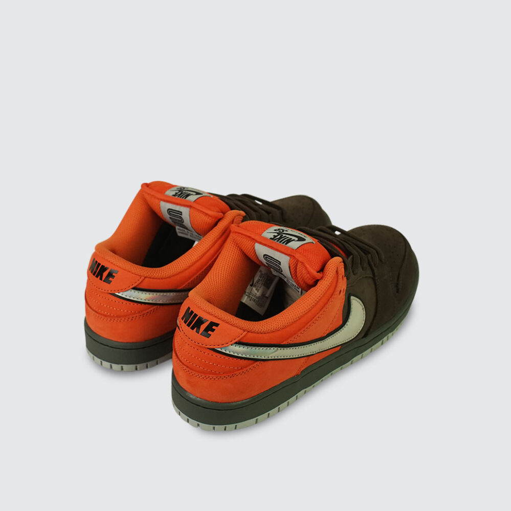 Nike SB Dunk Low Pro Safety Orange/Wolf Grey-Baroque Brown