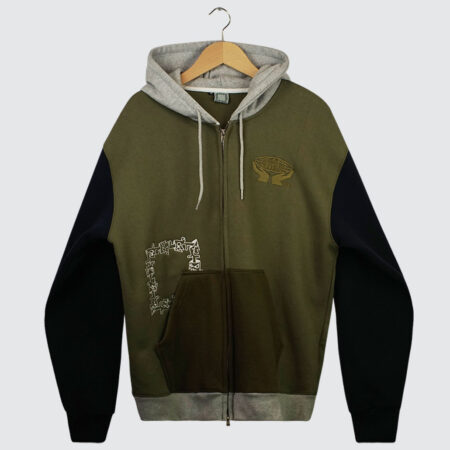 Slinky Multi Color Zip Hoodie Multi