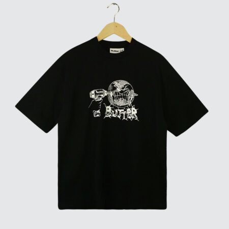 Butter Goods Drill T-Shirt Black Butter Goods Drill T-Shirt Black