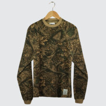 Butter Goods Waffle L/S Top Forest Camo