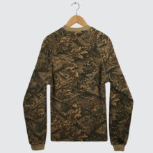 Butter Goods Waffle L/S Top Forest Camo