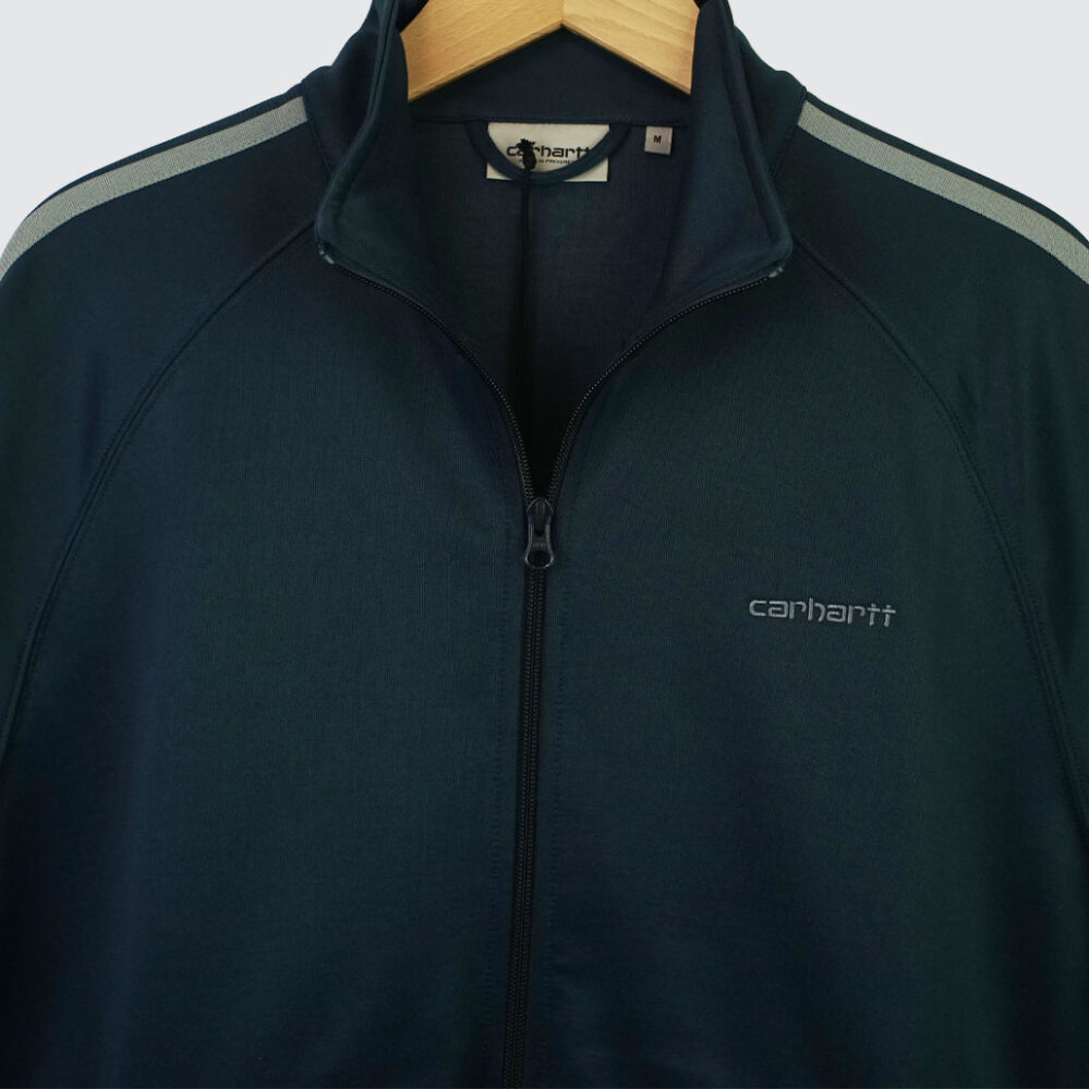 Carhartt WIP Bolar Sweat Jacket Blue River/Mirror