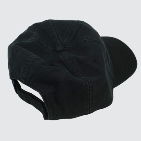 Carhartt WIP Canvas Cap Black Stone Washed