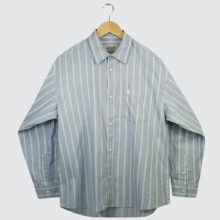 Carhartt WIP L/S Beale Shirt Beale Stripe Gentle Blue/White