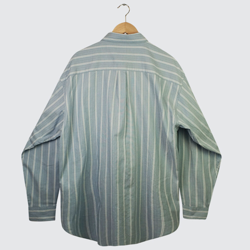 Carhartt WIP L/S Beale Shirt Beale Stripe Gentle Blue/White
