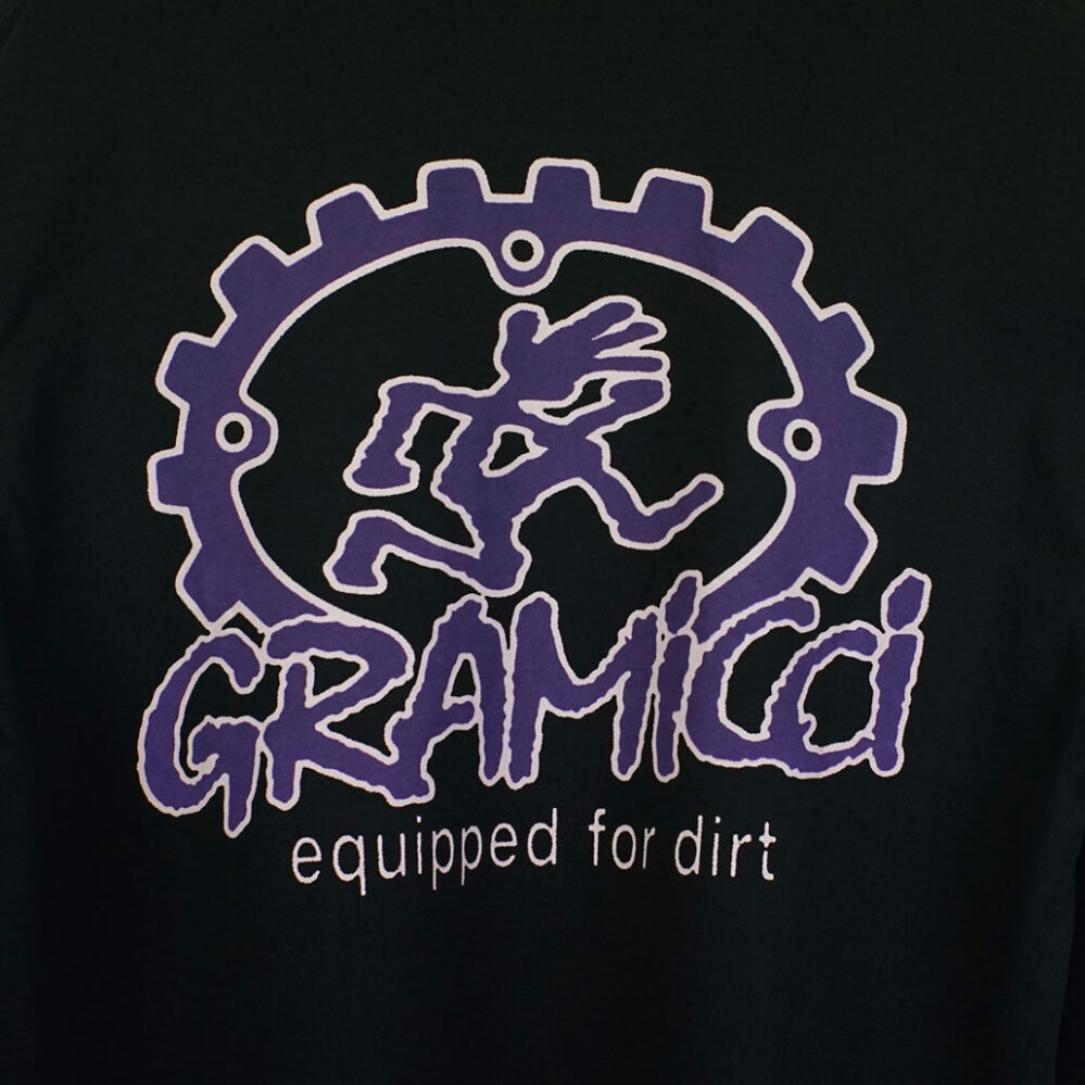 Gramicci Equipped For Dirt L/S Tee Vintage Black