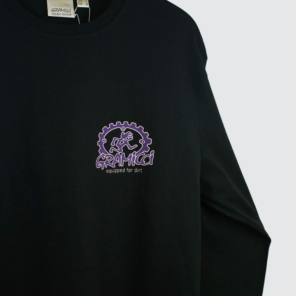 Gramicci Equipped For Dirt L/S Tee Vintage Black