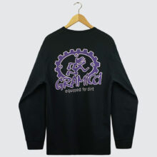 Gramicci Equipped For Dirt L/S Tee Vintage Black