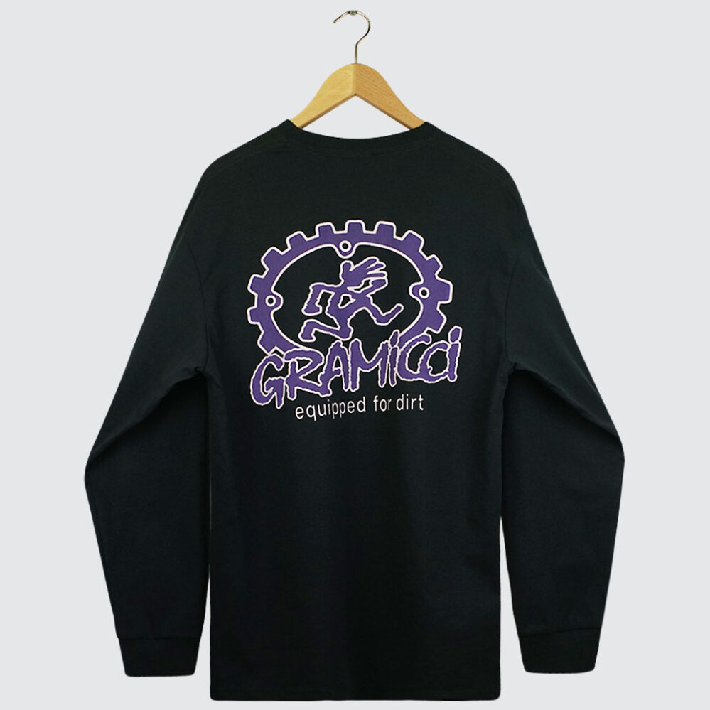 Gramicci Equipped For Dirt L/S Tee Vintage Black