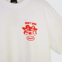 Huf After Midnight T-Shirt White Huf After Midnight T-Shirt White