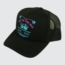 HUF After Midnight Trucker Cap Black HUF After Midnight Trucker Cap Black