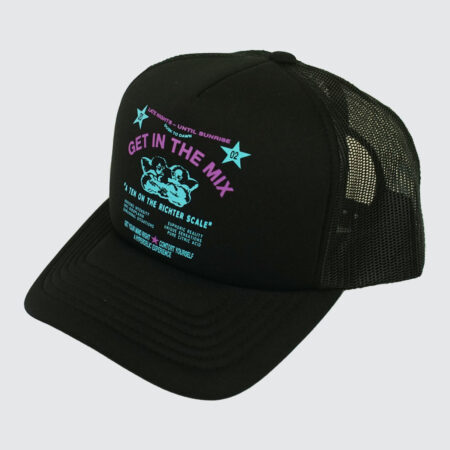 HUF After Midnight Trucker Cap Black