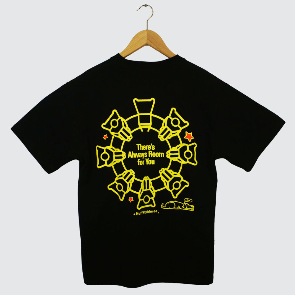 Huf Fantasies T-Shirt Black