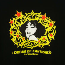 Huf Fantasies T-Shirt Black