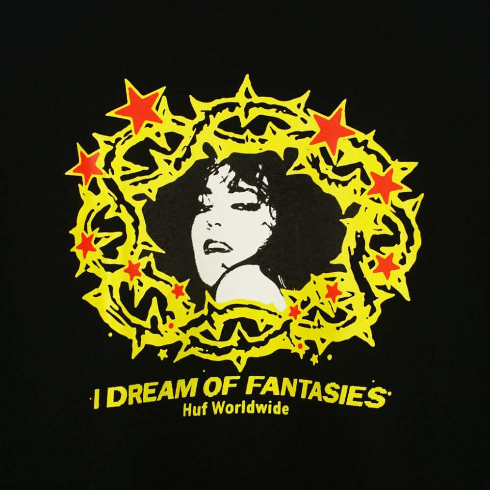 Huf Fantasies T-Shirt Black