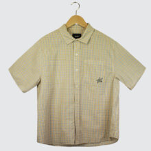 Huf H Star Plaid Shirt Putty