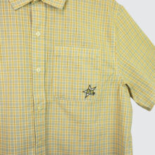 Huf H Star Plaid Shirt Putty