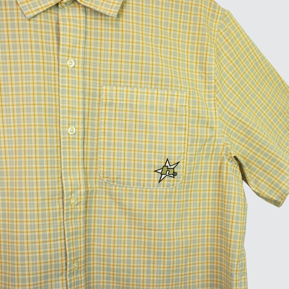 Huf H Star Plaid Shirt Putty