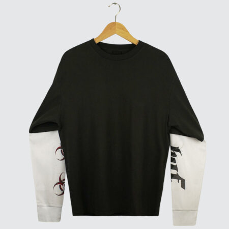 Huf Leon Double Layer Top Vintage Black