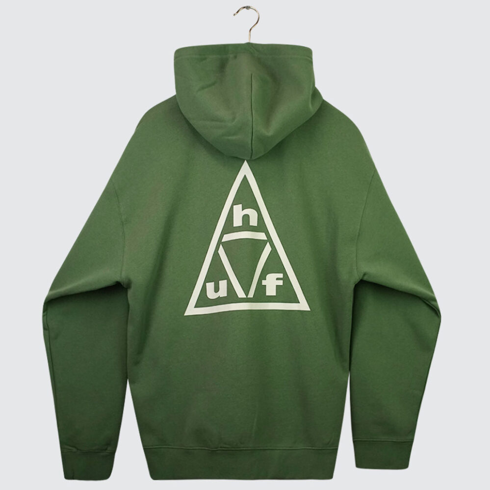 Huf Triple Triangle Hoodie Mint/White Huf Triple Triangle Hoodie Mint/White