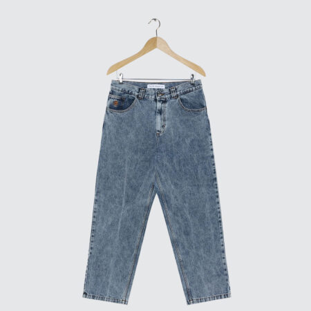 Polar Skate Co. 93! Pants Heavy Washed Blue