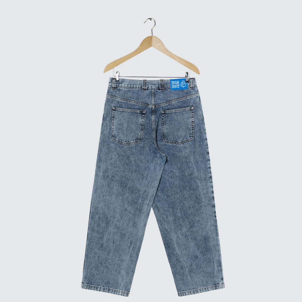 Polar Skate Co. Big Boy Pants Heavy Washed Blue Polar Skate Co. Big Boy Pants Heavy Washed Blue