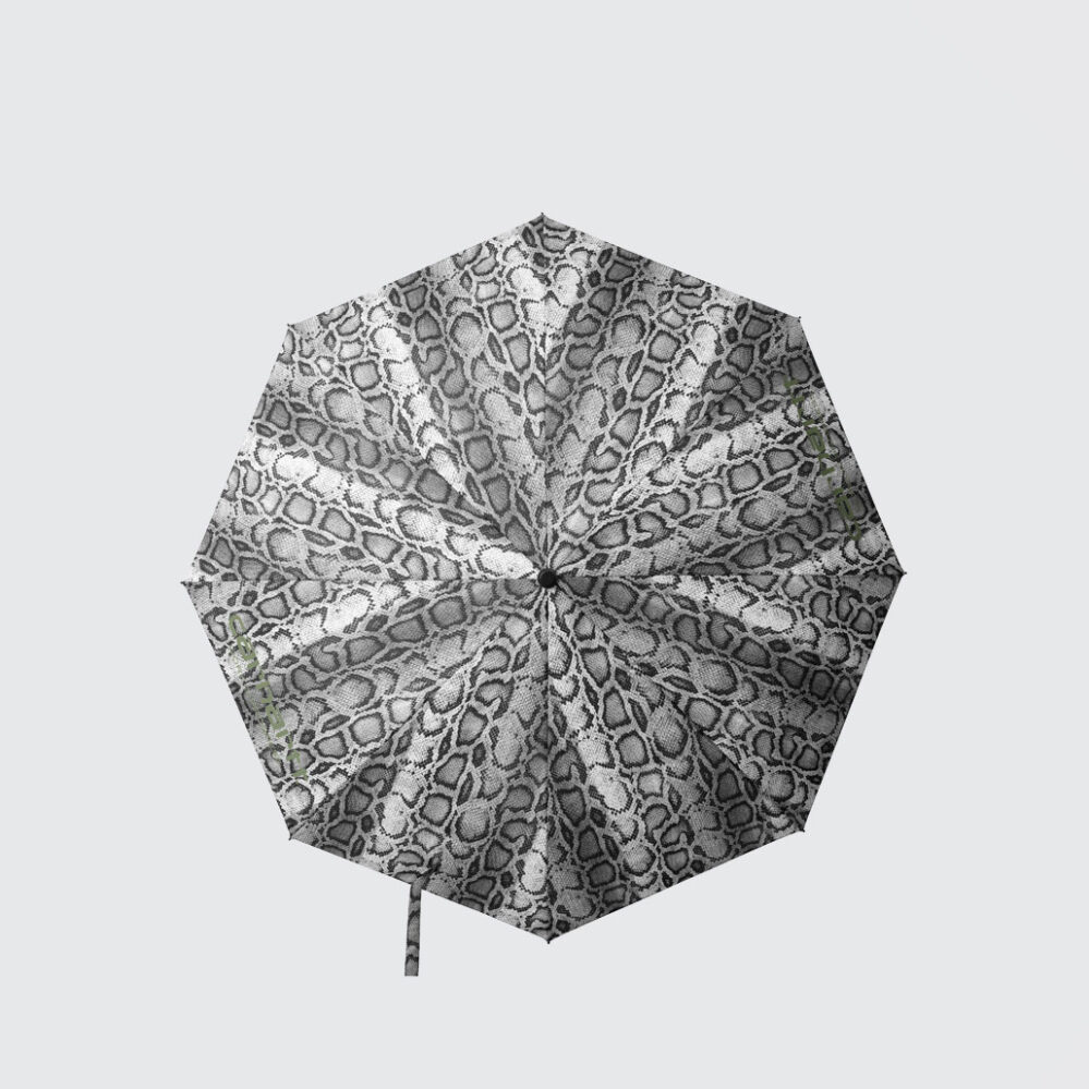 Carhartt WIP Snake Camo Compact Umbrella Black/White