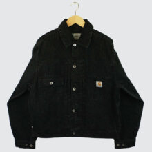Carhartt WIP Belmar Jacket Snake Camo Black Heavy Stone Wash