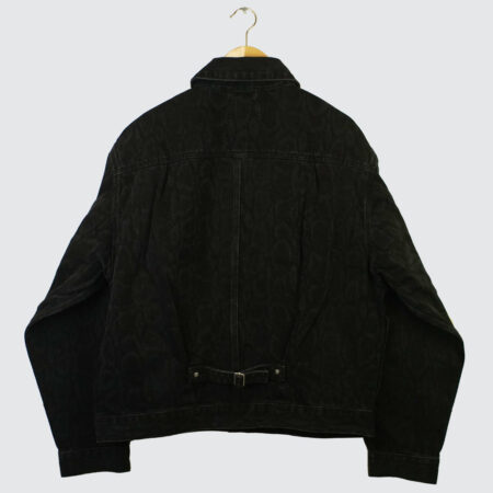 Carhartt WIP Belmar Jacket Snake Camo Black Heavy Stone Wash