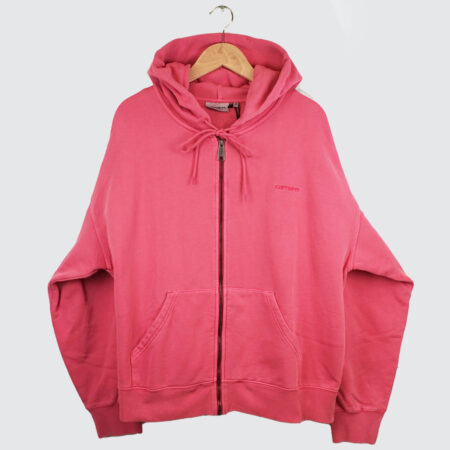 Carhartt WIP Hooded Benton Sweat Jacket Primrose Carhartt WIP Hooded Benton Sweat Jacket Primrose