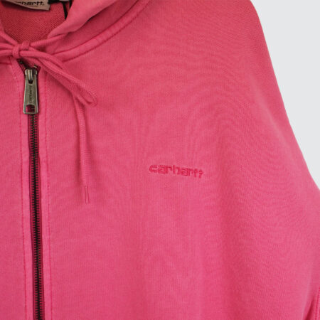 Carhartt WIP Hooded Benton Sweat Jacket Primrose Carhartt WIP Hooded Benton Sweat Jacket Primrose