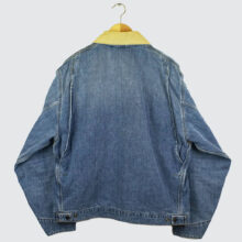 Carhartt WIP OG Detroit Jacket Blue/Dusty H Brown Burst Washed