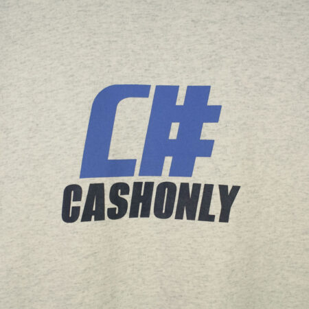 Cash Only Numeric T-Shirt Ash
